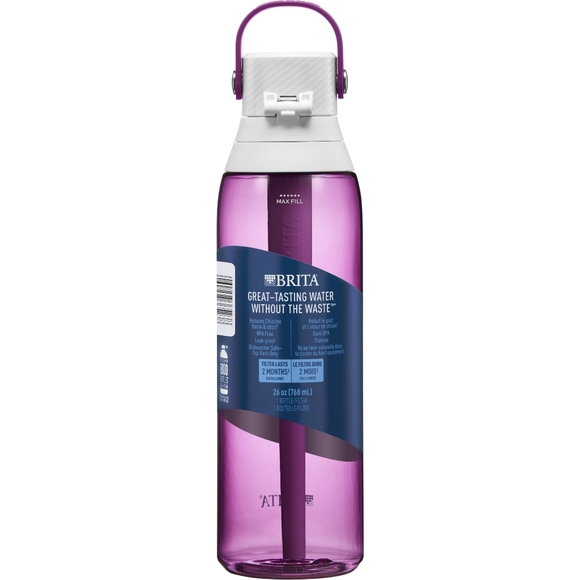Brita Other - Brita 26oz Premium Water Bottle with Filter, BPA Free, Orchid